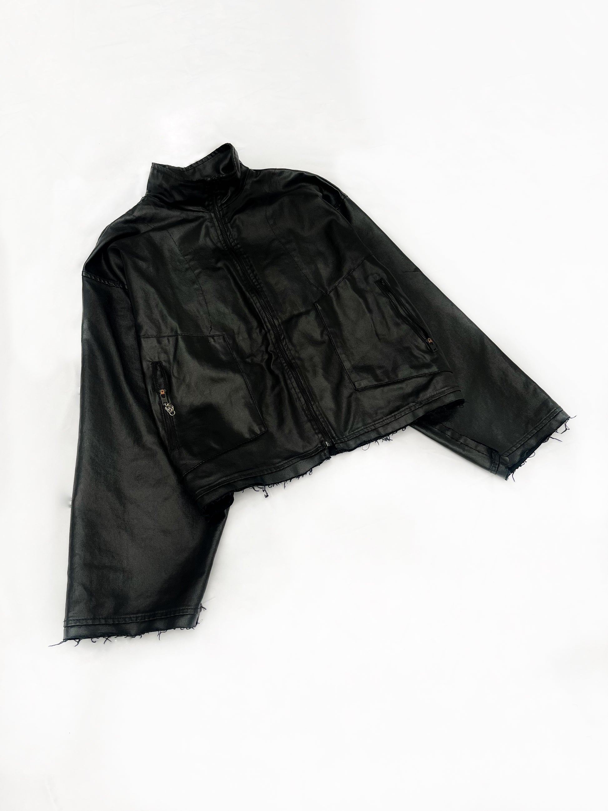 METALIC BLACK JACKET