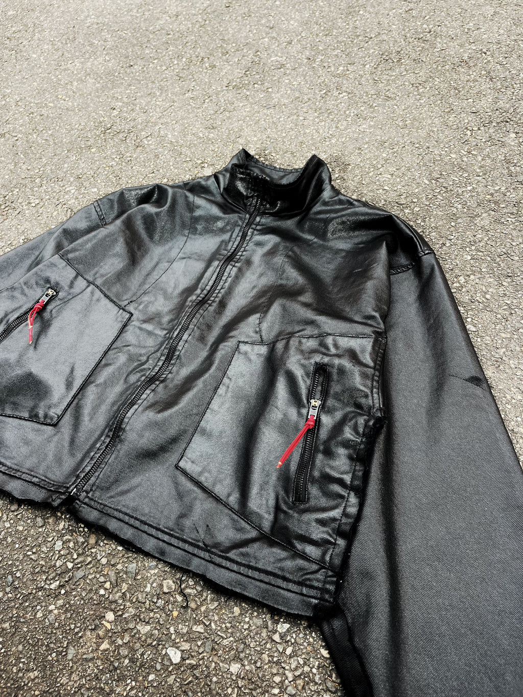 METALIC BLACK JACKET