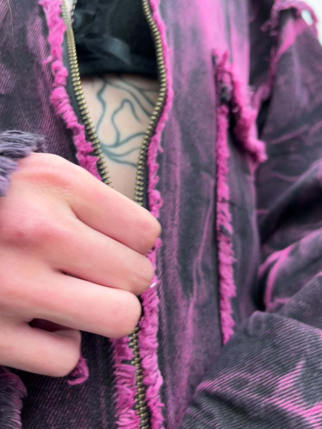 DISTR3S FUXXX JACKET⭑