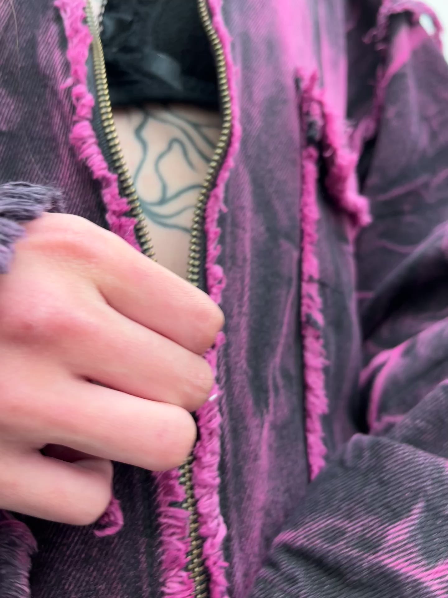 DISTR3S FUXXX JACKET⭑